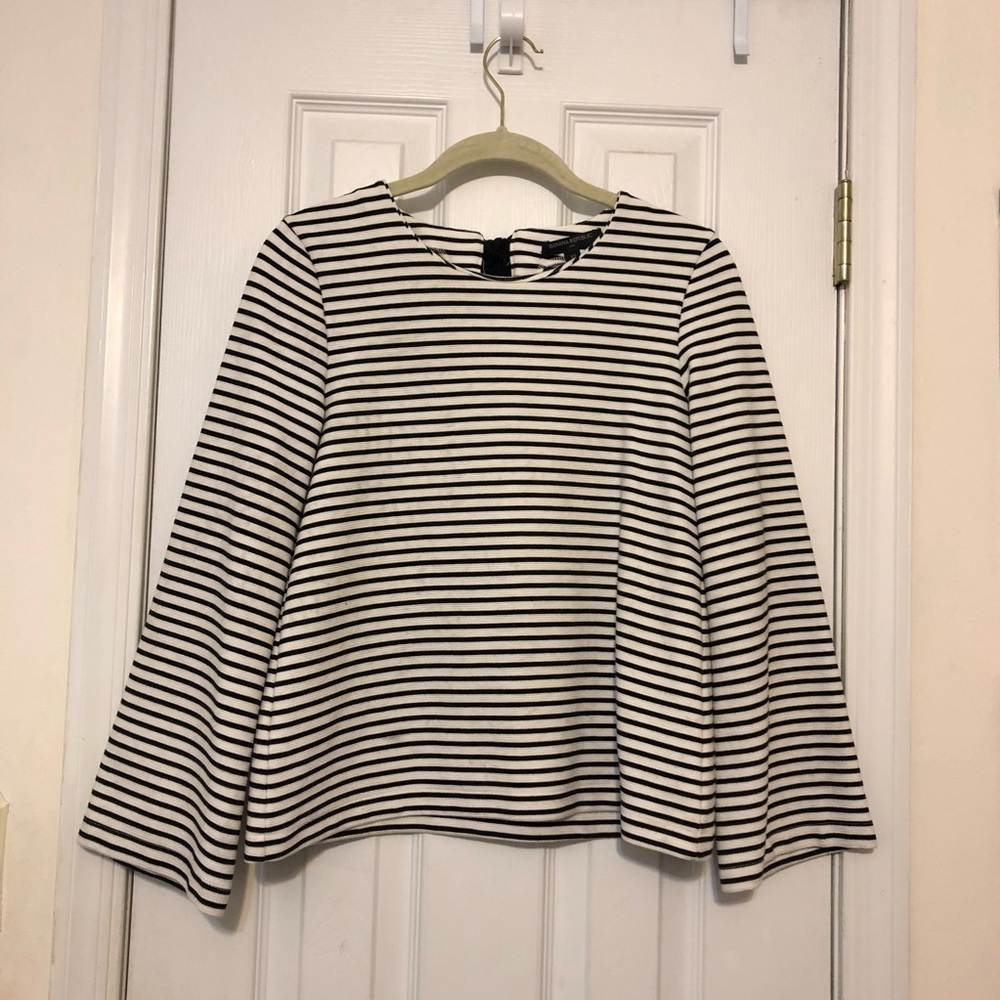 Banana Republic striped blouse